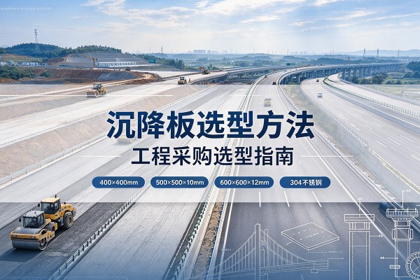 孟州沉降板选择方法
