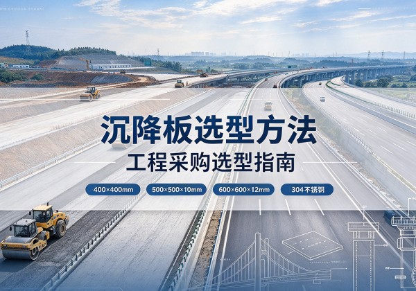 孟州沉降板选择方法