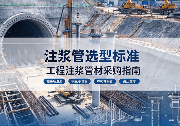 孟州注浆管选型标准